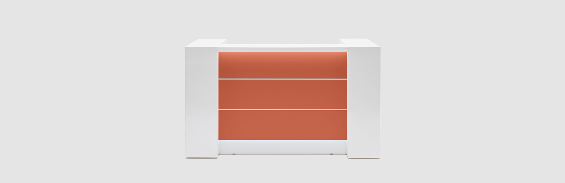 mostrador de recepción modular Valde