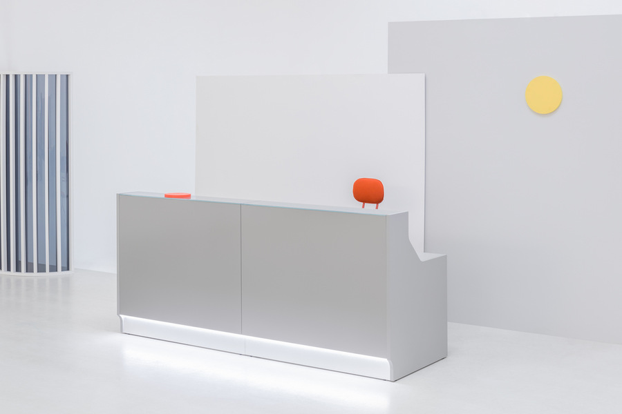 Linea mostrador de recepción modular